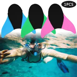 Однородный код детские переплетенные ножки плавать цельные педали тренировочные ласты 3 цвета легкий