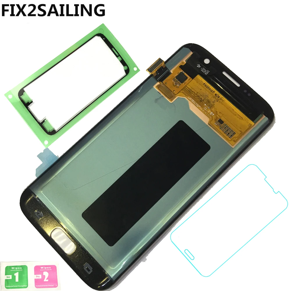 

New LCD Display 100% Tested Working Touch Screen Assembly For Samsung Galaxy S7 Edge G935F G935A G935FD G935P