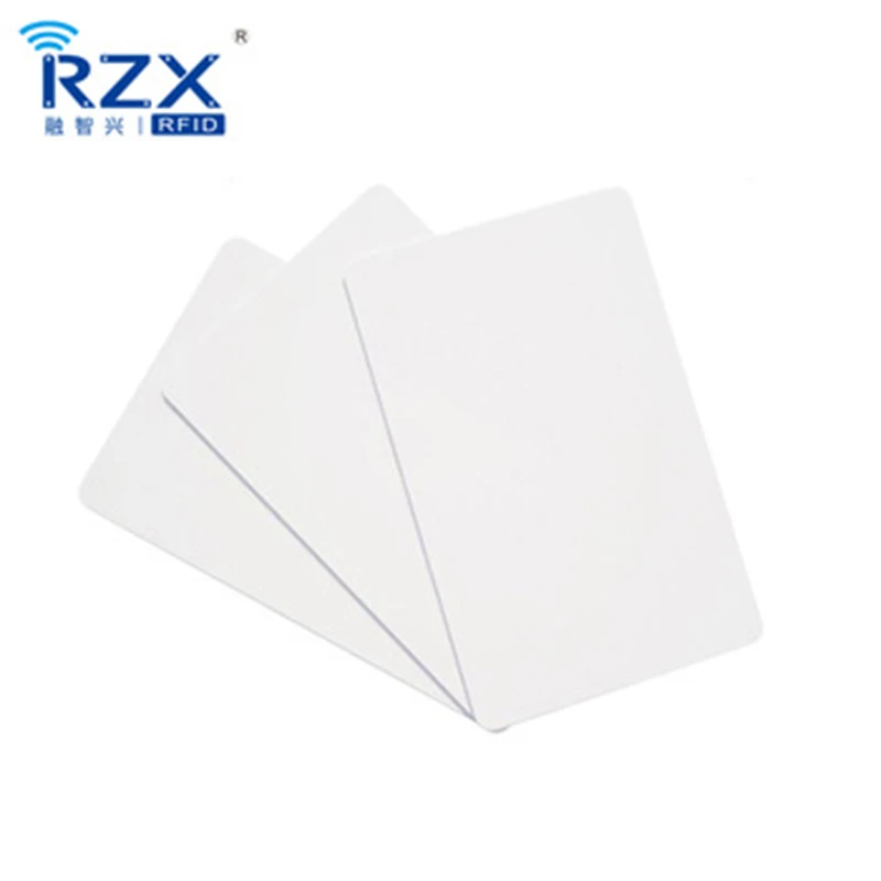 CR80 стандартный размер карты MIFARE Plus X 2K rfid чистая карта для Термальной Печати 1000