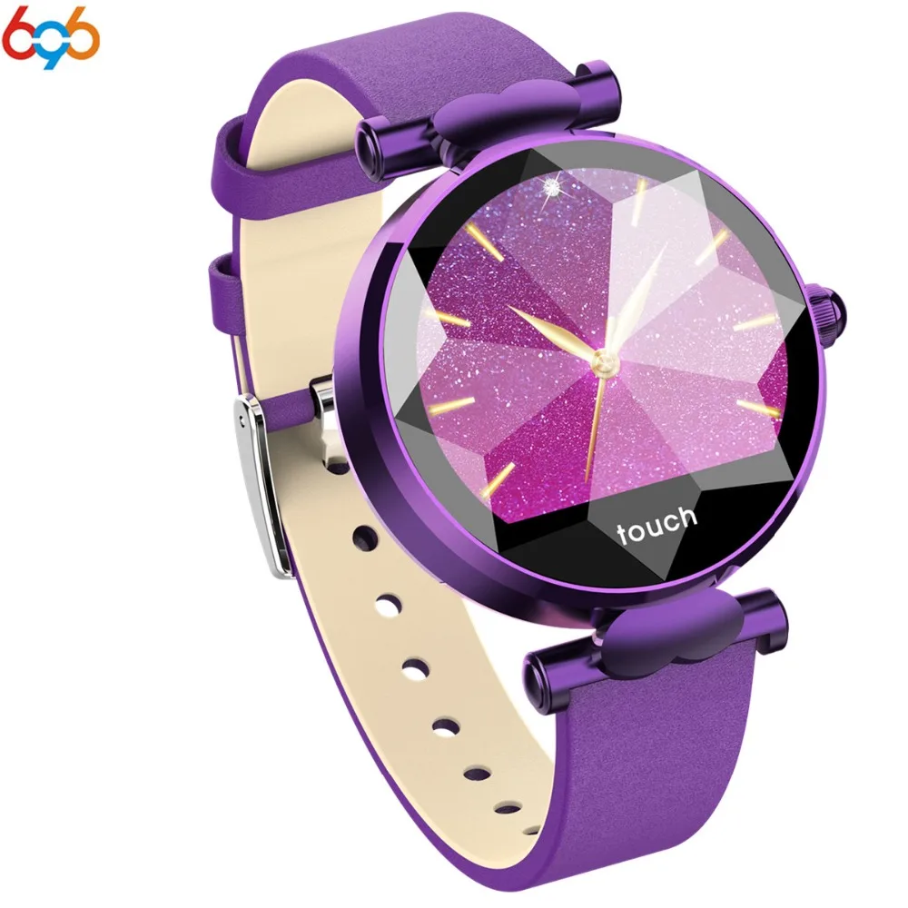 

696 New Fashion Women's Smart Health Bracelet Watch Sports WristBand Blood Oxygen Heart Rate Monitor Female Menstrual Cycle Care