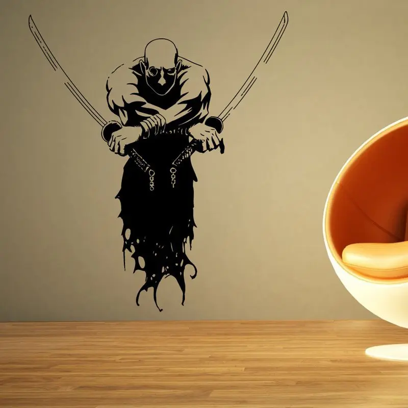 

DCTAL Kendo Sticker Samurai Decal Japan Ninja Poster Vinyl Art Wall Decals Pegatina Quadro Parede Decor Mural Kendo 1027 Sticker