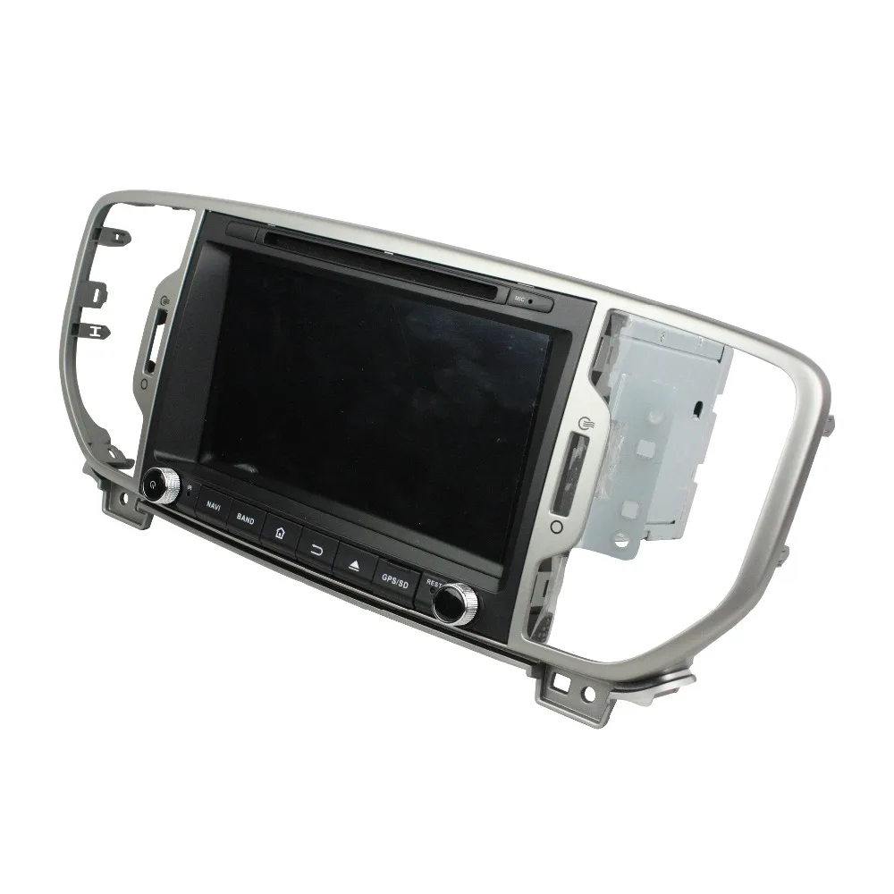 Discount Android 9.0 Octa Core 4GB RAM 64GB Rom Car DVD GPS Multimedia Player Car Stereo for KIA Sportage 2016 Radio Headunit 8