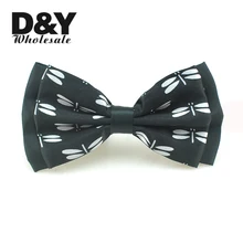 Модный мужской и женский галстук-бабочка унисекс "Стрекоза" узор смокинг одежда бабочка/галстук-бабочка вечерние свадебные банты