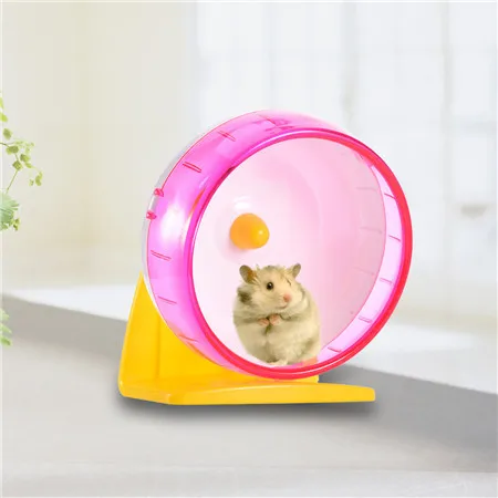 

1 Pcs Colored Hamster Toy High Quality Exercise and Training Wheel Running Wheel Toy for Hamster and Other Small Lovely Pets