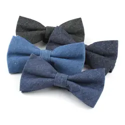 2019 брендовые новые мужские винтажные синие однотонные Модные мужские галстуки-бабочки, Свадебный деловой галстук-бабочка, Corbatas