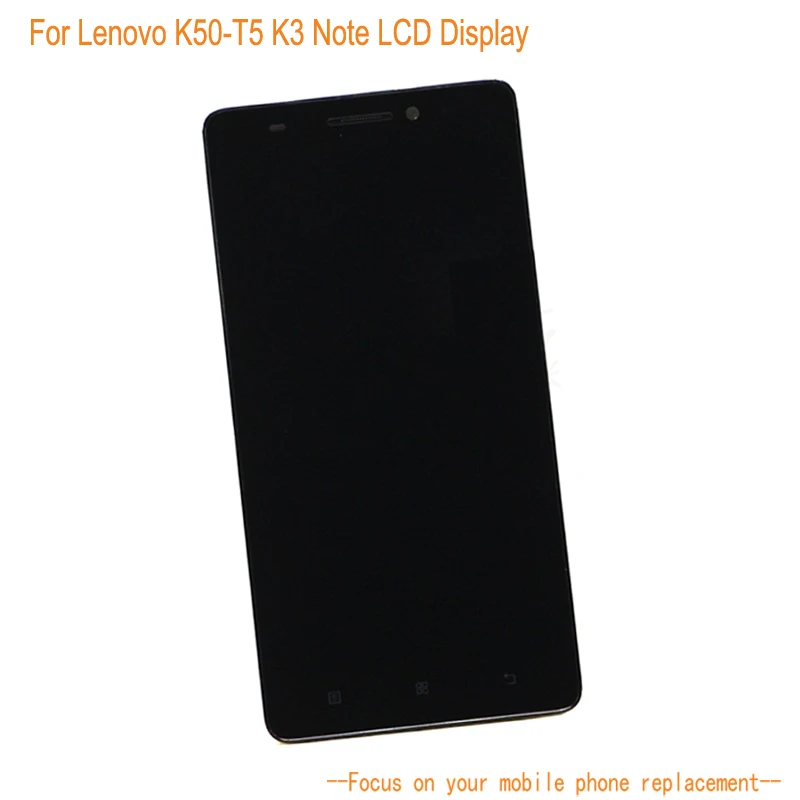 С рамкой ЖК дисплей для Lenovo K3 Note мобильный телефон кодирующий преобразователь