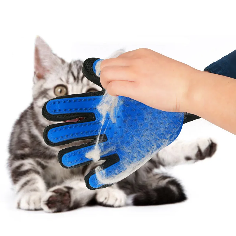 Pet Cleaning Brush Dog Massage Hair Removal Grooming Magic Pet Glove