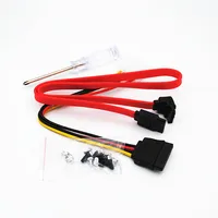 hdd כבלים ssd 2packs SSD HDD ההרכבה 3.5 ל 2.5" כבלים קיט כונן דיסק קשיח פנימי 2.5 כונן דיסק קשיח 3.5 Caddy מגש המפרץ (3)