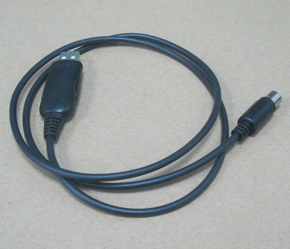 USB кабель для программирования YAESU FT-100, FT-817, FT-857, FT-897, FT-100D, FT-817ND, FT-857D, FT-897D, VX-1700 радио - Цвет: Черный