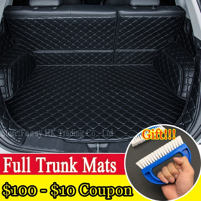 Полный багажник 3D коврики кожаный коврик для Volkswagen VW CC Magotan Passat Polo Sharan Touareg Specia sagitar