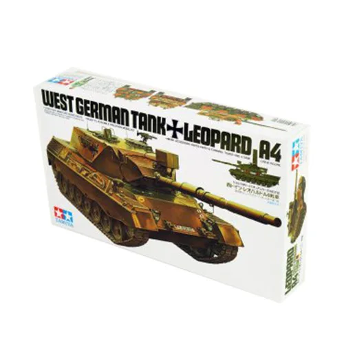 1:35 Scable модель танка Западно-немецкий танк Леопард А4 пластиковая Сборная модель танка комплект Танк DIY