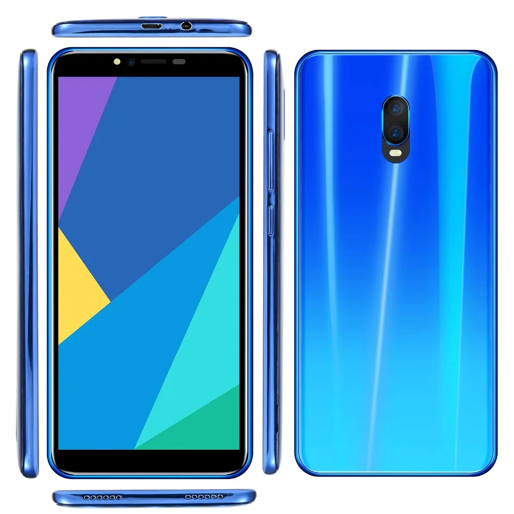 Самый дешевый 3g WCDMA смартфон R17 MTK6580 Android 6,0 1 Гб+ 8 Гб мобильный телефон с двумя sim-картами 5,72 дюймовый экран разблокированный мобильный телефон