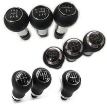 For Audi A1 2011 2012 2013 Car 5 / 6 Speed 12 mm Insert Hole Gear Stick Shift Level Knob Leather Cover