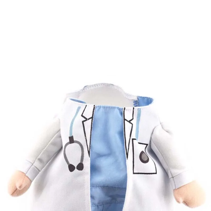 

Hot Sale Pet Clothes Cat Dog Cosplay Doctors Costume Puppy White Gown Funny Coat Party Dress