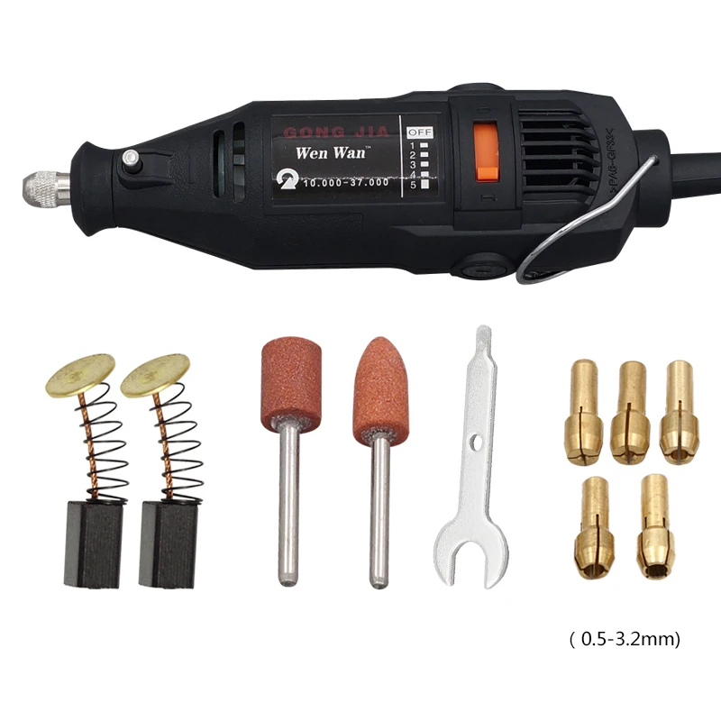 Buy Multifunction Mini electric mill pen Drill jade