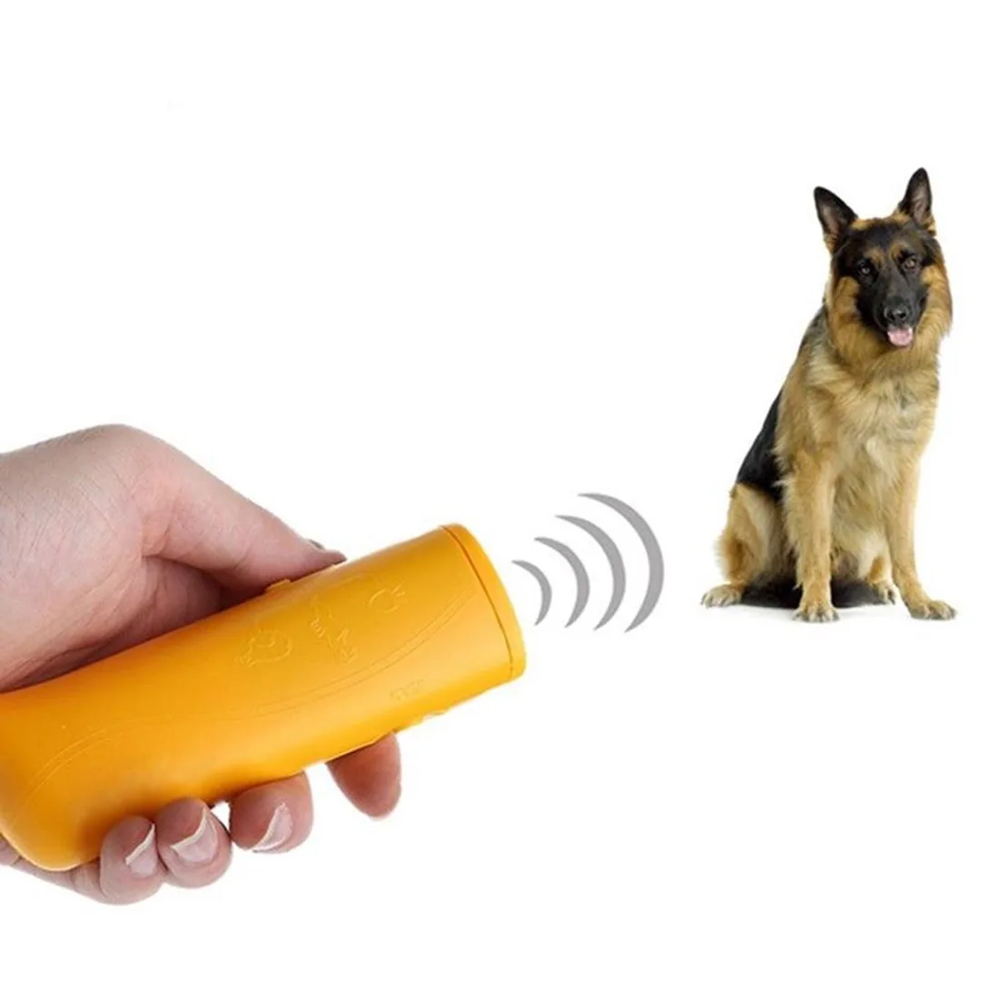 

Ultrasound Dog Training Repeller Control Trainer Device 3 in 1 Anti-barking Stop Bark Deterrents Dogs Pet Training