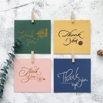 

30set/lot High-grade thankgiving Day, celebration, wish greeting card, business greeting card with envelope