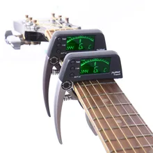 Meideal Guitar Capo Professional Acoustic Electric Guitar Capo Tuner 3 Tuning mods Guitar Bass and Chromatic