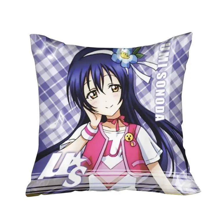 Hobby Express Otaku Square Pillow Cover Umi Love Live Dakimakura