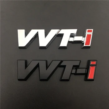 

for Toyota Camry Corolla Highlander Rav4 Tundra Crown Land Cruiser Prado Metal VVT-i Logo Badge Car Stickers Rear Emblem