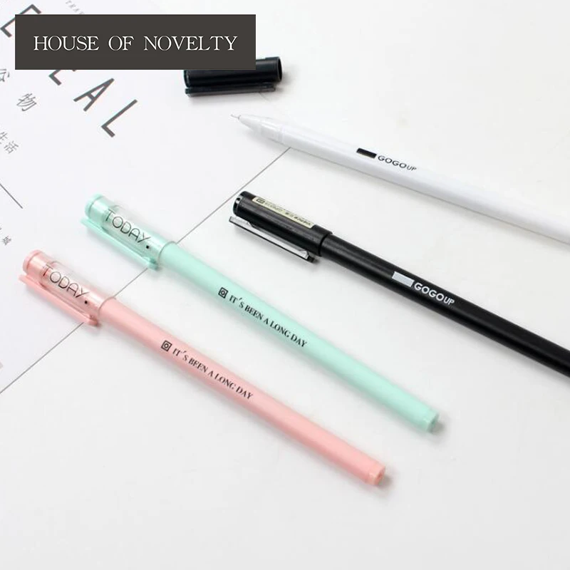 Вдоль дня простая ручка чернильная ручка рекламный подарок канцелярские принадлежности для школы и офиса