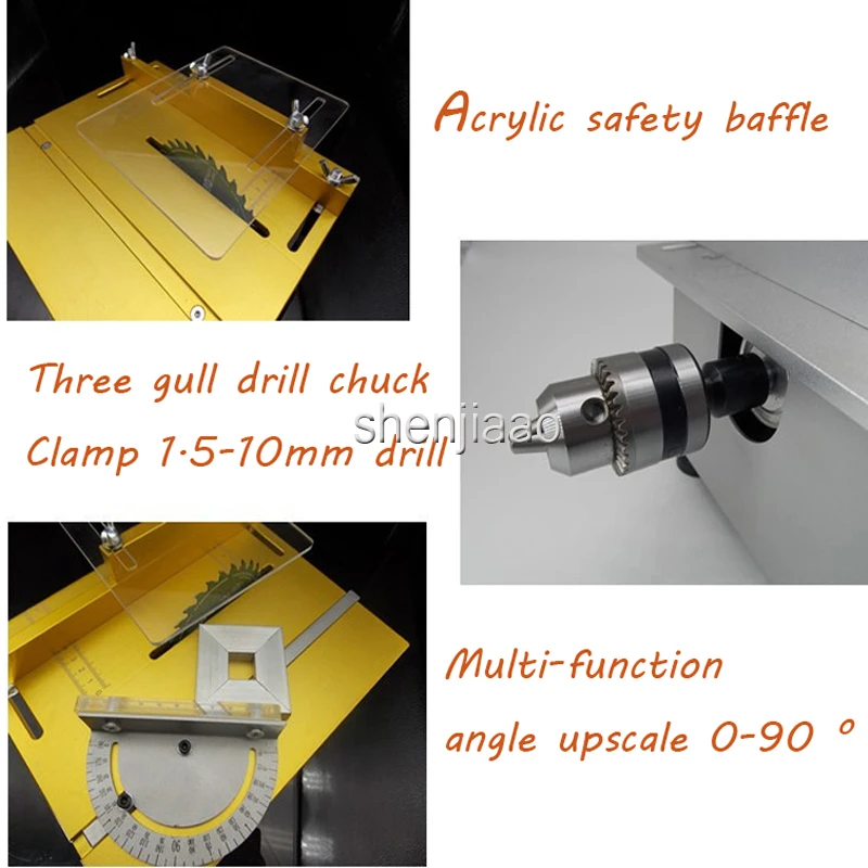 Multifunctional Mini Table Hand Saw Woodworking Lathe Spindle Electric Drill Electric Grinder Polishing Door Model Slicing Saw Multifunctional Mini Table Hand Saw Woodworking Lathe Spindle Electric Drill Electric Grinder Polishing Door Model Slicing Saw