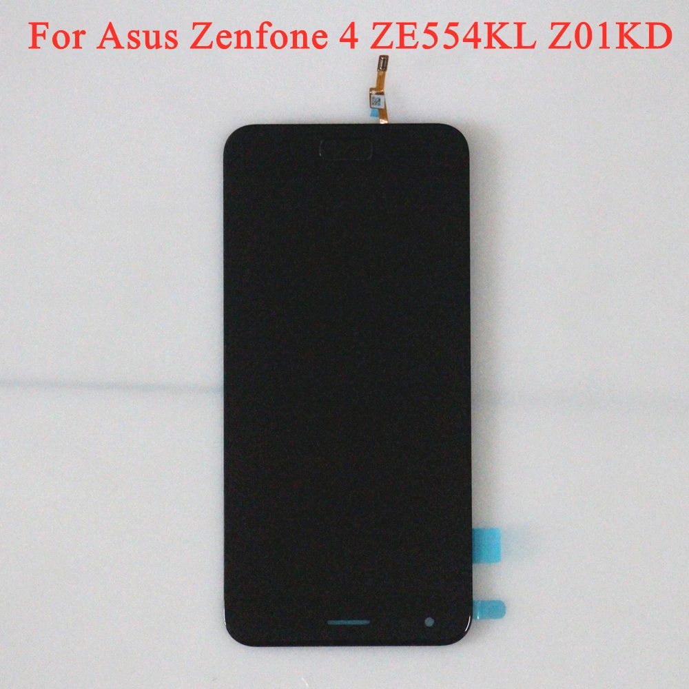 Для Asus Zenfone 4 ZE554KL ЖК-дисплей 2017 Сенсорная панель дигитайзер сборка для Z01KD дисплей