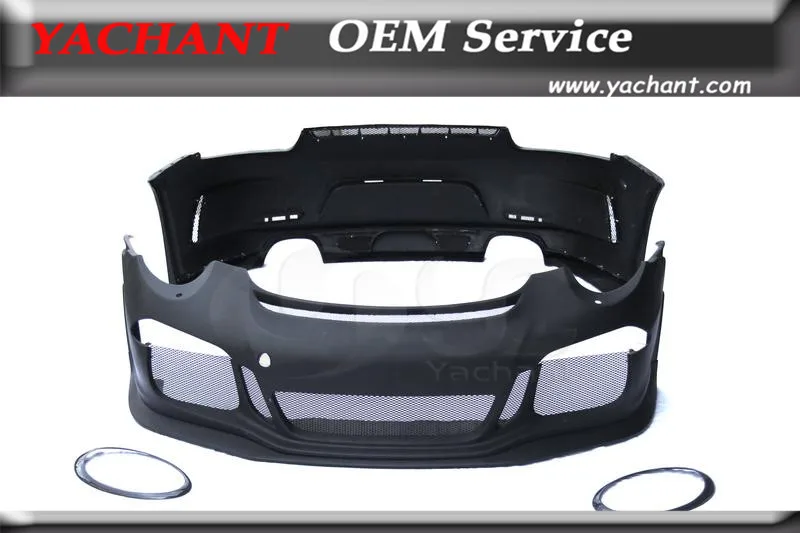Fiber Glass FRP Body Kits Dual or Quad Exhaust Opening Fit For 12 14