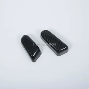 

For Hyundai Kona Kauai Encino 2017 2018 Interior Seat Adjust Switch Button Panel Cover Trim Carbon fibre Sticker Car Accessories