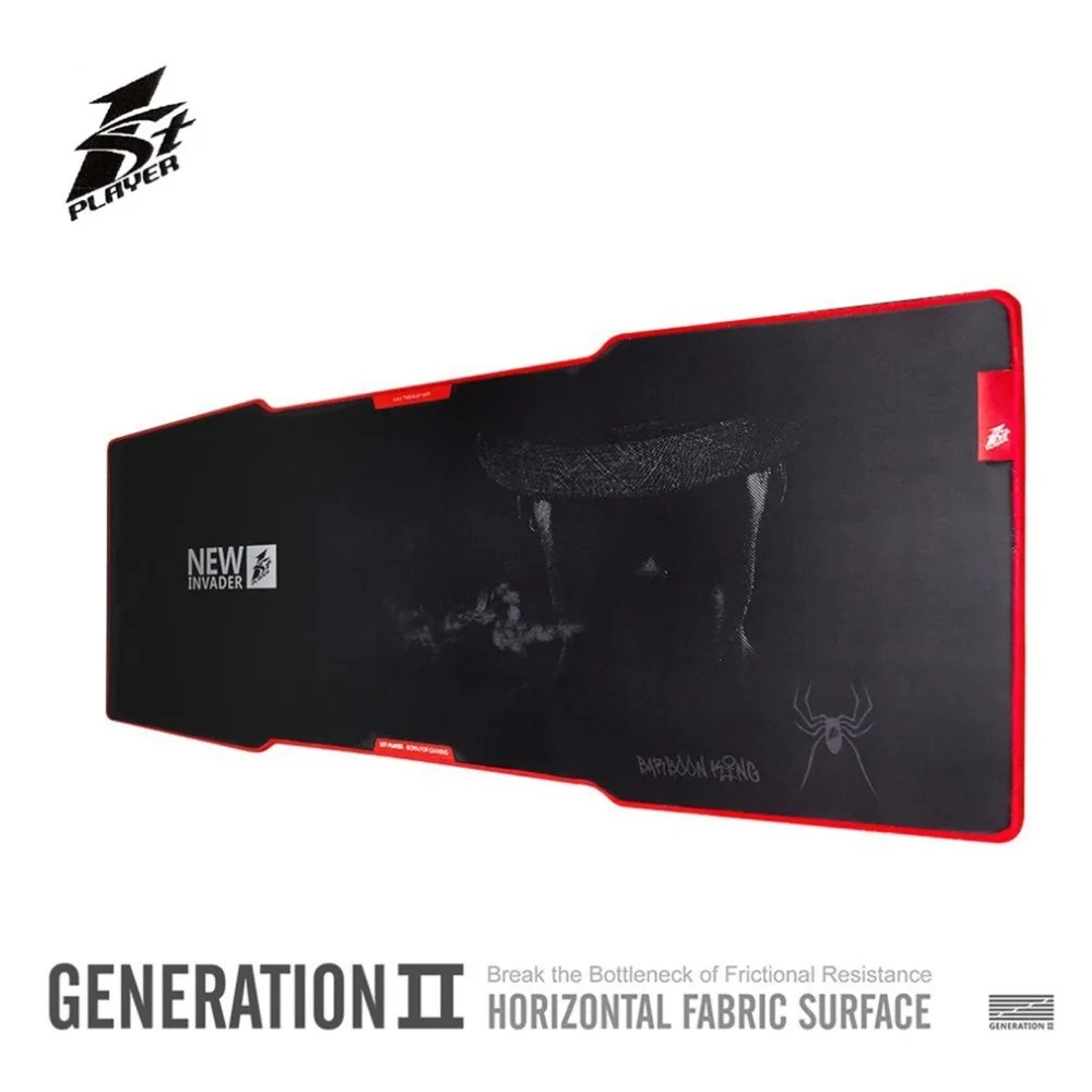 

1STPLAYER Original Large Mouse Mat Anti-Slip Rubber Mice Pad With Handmade Hemming Ergonomic Gaming Mousepad Free Shipping