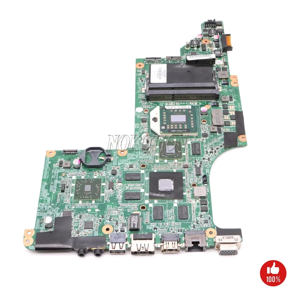 NOKOTION محمول لوحة رئيسية لأجهزة HP جناح DV7 DV7T DV7-4000 615687-001 605498-001 DA0LX8MB6D1 الرئيسي مجلس HD5650 1 جيجابايت شحن وحدة المعالجة المركزية