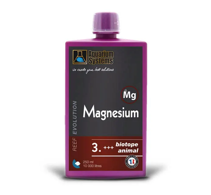 Aquarium system REEF Evolution Magnesium increase Magnesium level dosing add marine reef tank