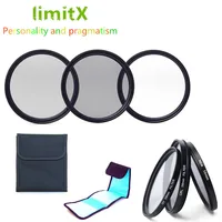 Accessories 43mm UV CPL ND4 Filter Kit & Case For Leica D-LUX8 D-LUX Typ109 Panasonic DMC-LX100 LX100 II LX100M2 Digital Camera 1