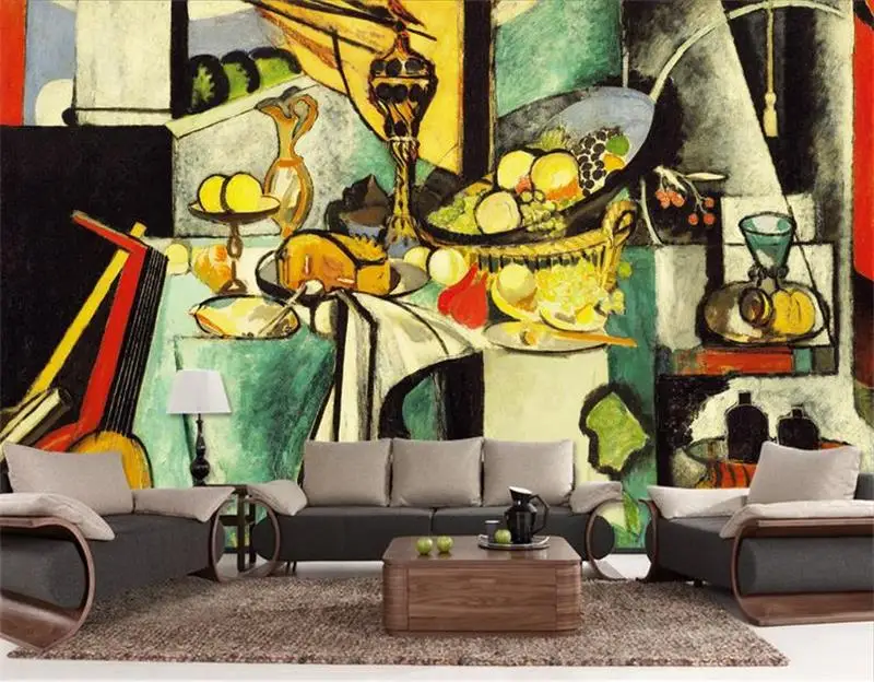 3d Wallpaper Custom Photo Hd Mural Picasso Still Life Paintings Background Murals Kids Room Tv Sofa Bedding Hotel Living Room 3d Wallpaper 3d Wallpaper Wallpaperwallpaper 3d Aliexpress