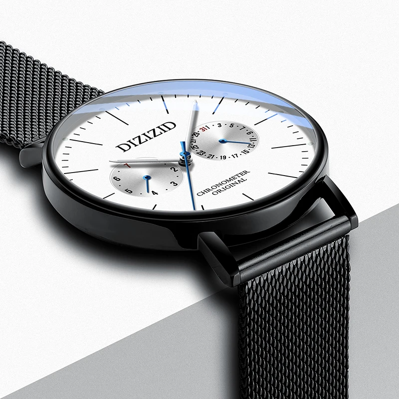 

Original Watches Men 2019 Luxury Chronograph Quartz Wristwatches Waterproof Sports Watches Top Brand Ultra Thin Clock Dropship