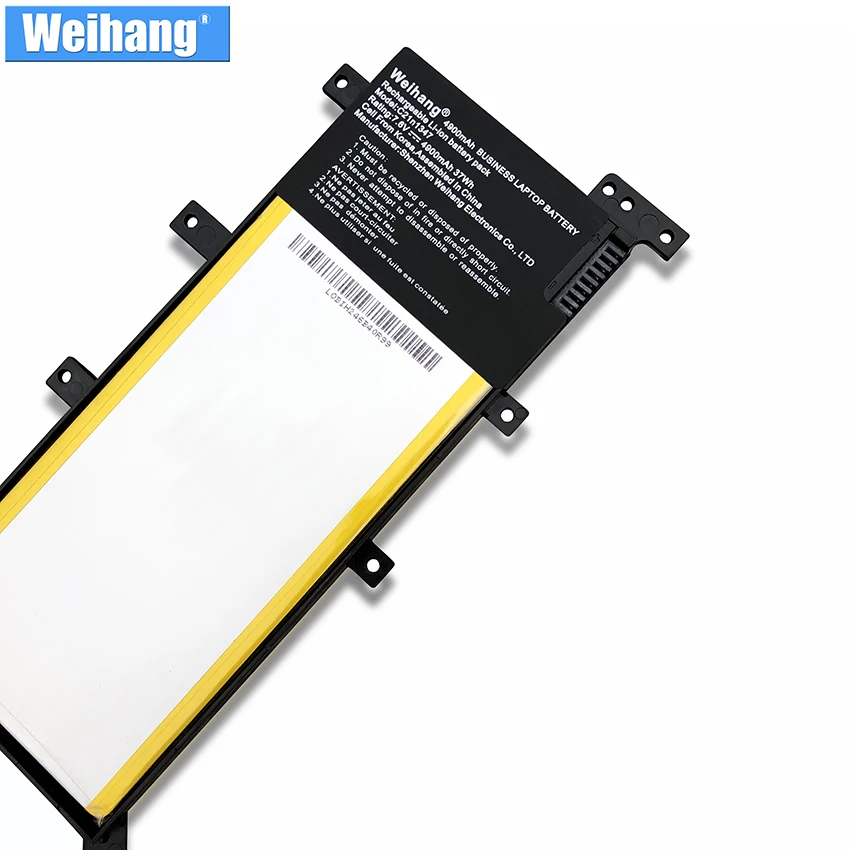 7,6 V 37WH 4900 мА/ч, weihang C21N1347 ноутбук Батарея для ASUS A555 A555L F554 F554L F555 F555L FL5500L FL5600L