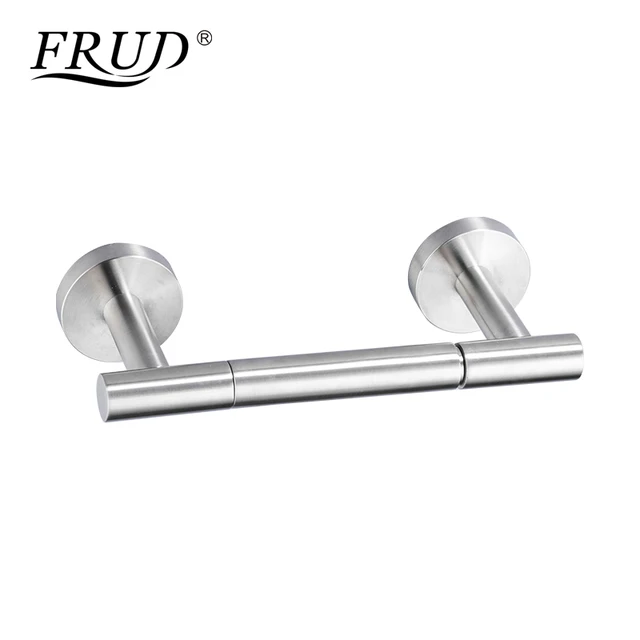 Frud Paper Holder Bathroom Towel Rack Bracket Silver Hanging Shelf Frud Paper Holder Bathroom Towel Rack Bracket Silver Hanging Shelf Wall Mounted Toilet Roll