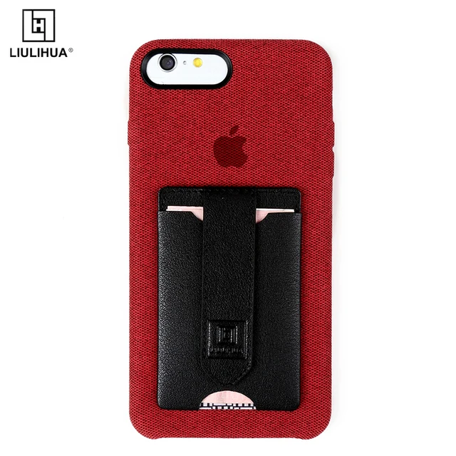 Best Price Cell Phone Wallet Case Credit ID Card Holder Pocket genuine leather 3M Adhesive Phone Card Bag Practical Pocket