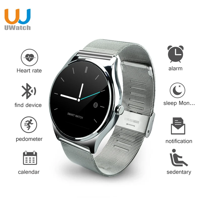 UWATCH New 0 98mm Round Screen font b Smart b font font b Watch b font