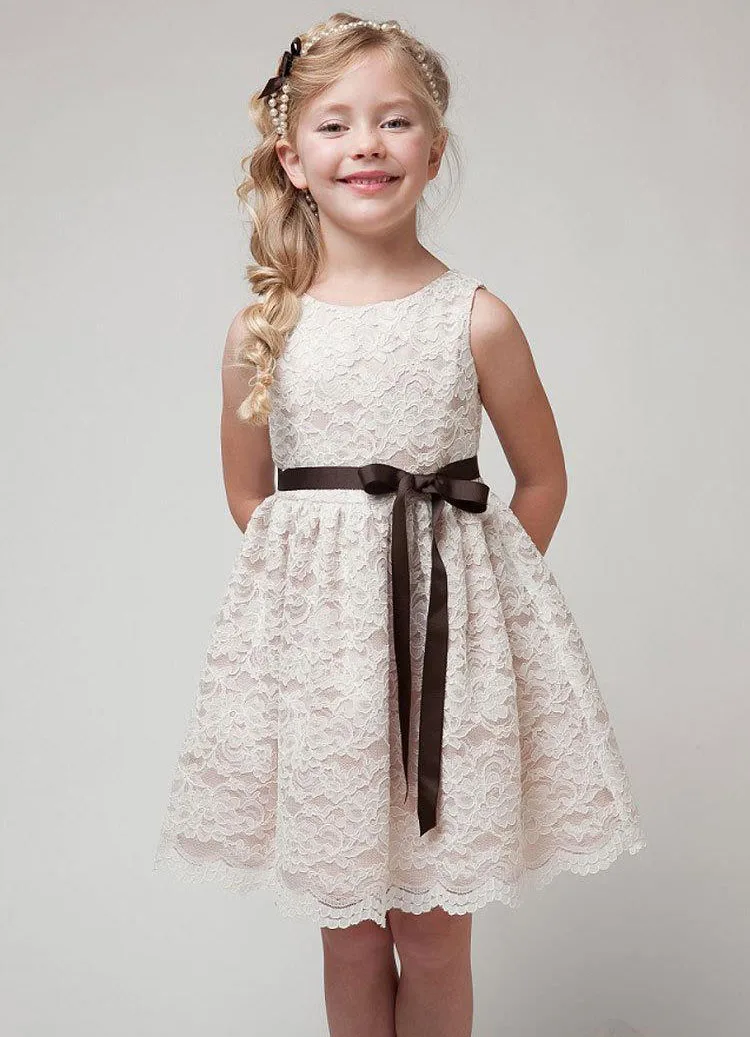 Plus Size Children Summer Clothing Causal Kid New Hallow Out Lace