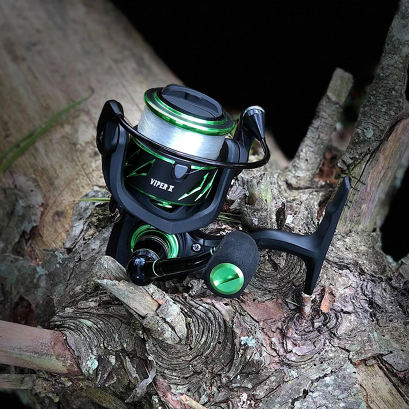 Piscifun Viper II Spinning Reel 6.2:1 High Gear Ratio 10+1 Bearings Fishing Reel 12kg Max Drag Ultra Light Spinning Fishing Reel