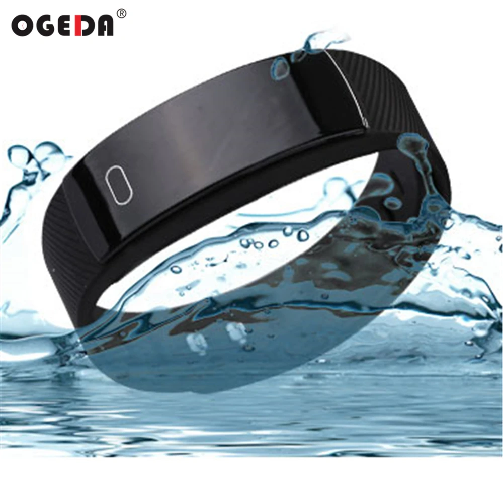 QS80 Bluetooth умный Браслет фитнес трекер трекеры кровяное давление шагомер