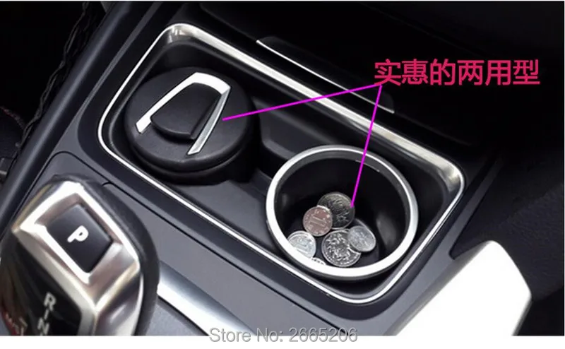 

Car styling car Ash Tray Ashtray Storage Cup With LED for BMW M5 M6 X1 X3 X5 X6 E60 E90 F10 F30 E92 E93 E61 F01 F02 accessories