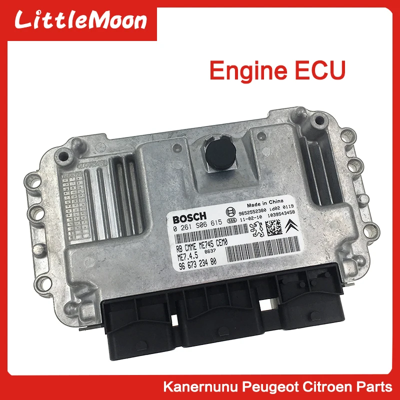  LittleMoon New original engine computer engine control module for Peugeot 301 206 207 307 308 408 C