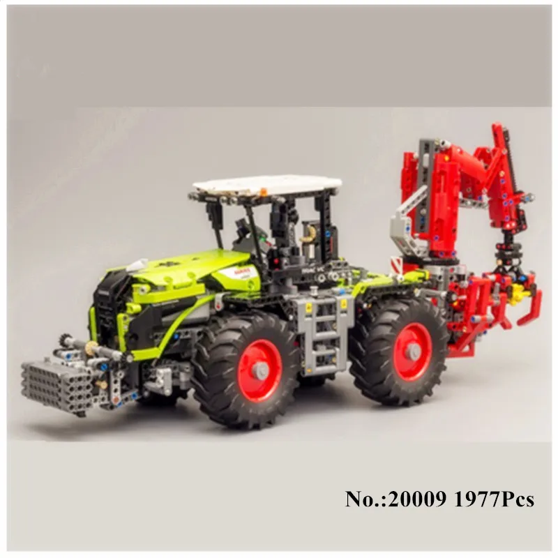 IN STOCK H&HXY 20009 1977pcs technic series The tractor LEPIN Model Building blocks Bricks Compatible Toy 42054