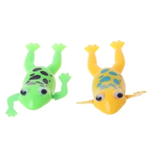 Premium Quality Eco-friendly ABS New Wind up Swimming Cute Frog Toy Clockwork Stop Crying Baby Kids Bath Toys Premium Quality Eco-friendly ABS New Wind up Swimming Cute Frog Toy Clockwork Stop Crying Baby Kids Bath Toys