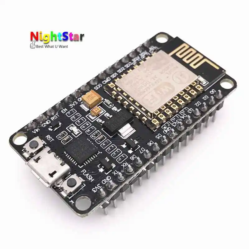 Беспроводной модуль NodeMcu Lua WIFI Интернет вещей макетная плата на основе ESP8266 CH340 /