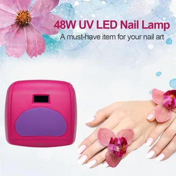 

SUNUV LED Lamp Nail 48W Nail Dryer Machine For Curing UV Gel Led Gel Nail Gel Polish Manicure Machine 10S 30S 60S 99S Drying