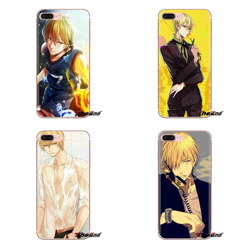 Силиконовый чехол для телефона Samsung Galaxy S3 S4 S5 Mini S6 S7 Edge S8 S9 S10 Plus Note 3 4 5 8 9 Kuroko no Basket Kise