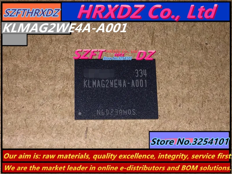 

SZFTHRXDZ 100% new original KLMAG2WE4A-A001 BGA KLMAG2WE4A A001